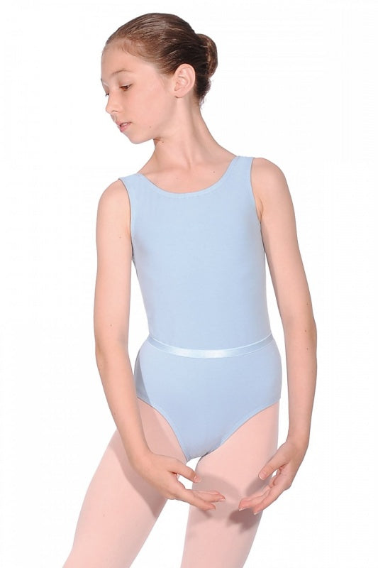 Tappers & Pointers Sleeveless Plain Front Leotard