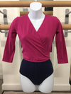 Freed 3/4 Sleeve Crossover Top