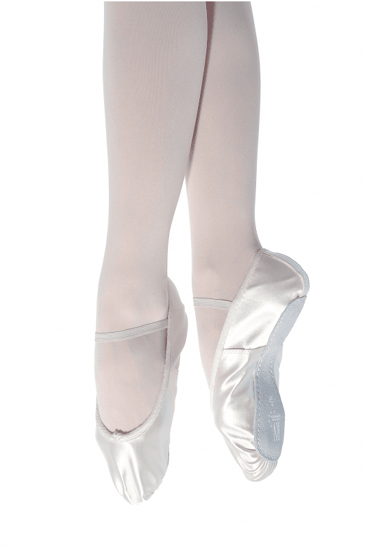 Roch Valley Ivory Satin Full Sole Ballet Shoe