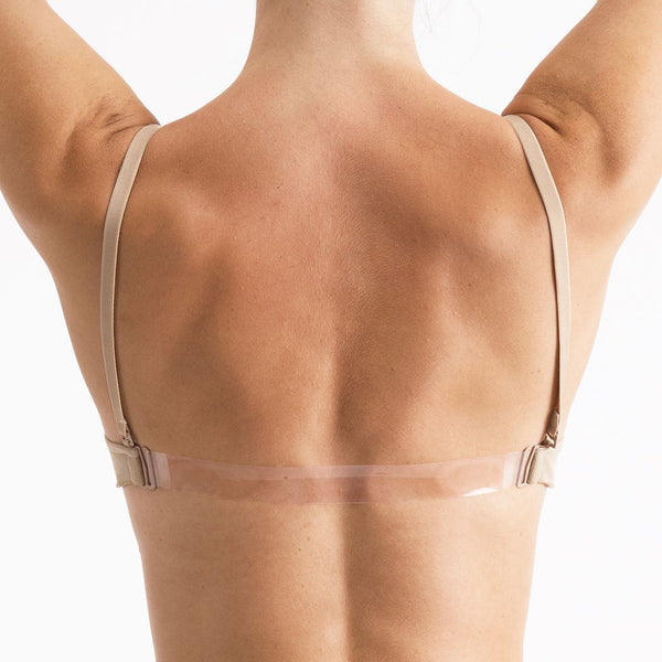 Silky Seamless Clear Back Bra – Weston Dancewear