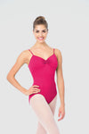 Tappers & Pointers  Sleeveless Ruched Front Leotard Adults