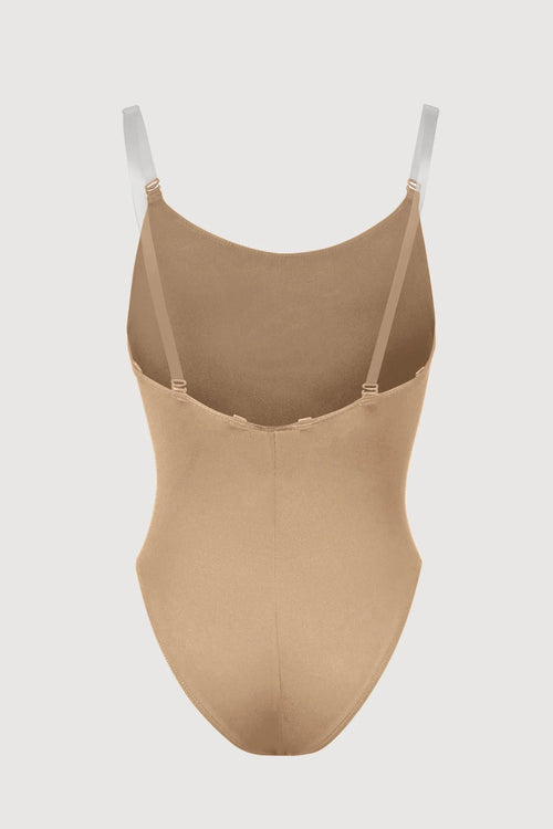 Bloch Girls Auva Adjustable Strap Bodysuit