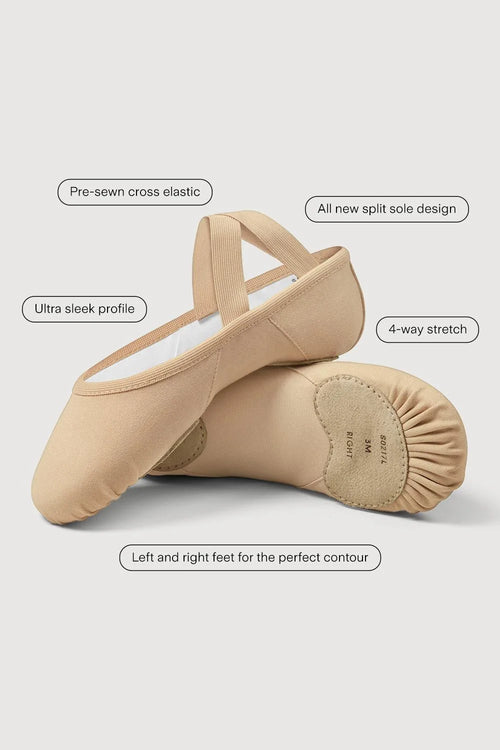 Bloch Elation Canvas Ballet Shoes S0217L