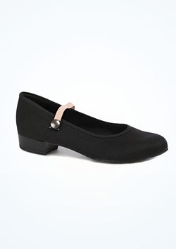 Freed Canvas Character Shoe Low Heel