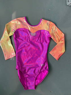 The Zone Opal 3/4 Sleeve Leotard Z453OPA