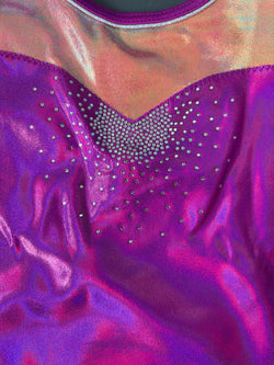The Zone Opal 3/4 Sleeve Leotard Z453OPA