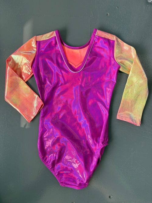 The Zone Opal 3/4 Sleeve Leotard Z453OPA