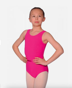 Roch Valley Cotton Sleeveless Leotard Mulberry CJUNE