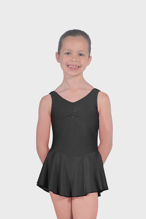 Roch Valley Shiny Lycra Skirted Leotard ISTDJ Black