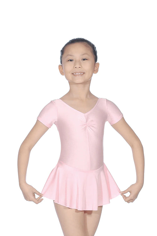 Roch Valley Short Sleeve Lycra Leotard With Skirt