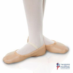 Tappers & Pointers Leather Full Sole Ballet Shoe