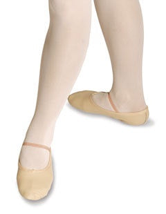 Roch Valley Leather Full Sole Ballet Shoe Pink