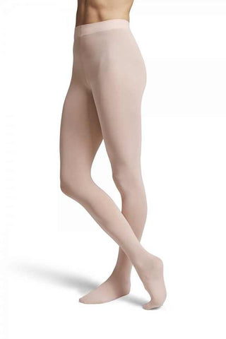 Capezio Self Knit Waistband Footed Tights 1915
