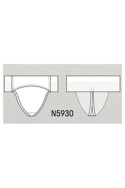 Capezio Quilted Cotton Panel Dance Belt N5930