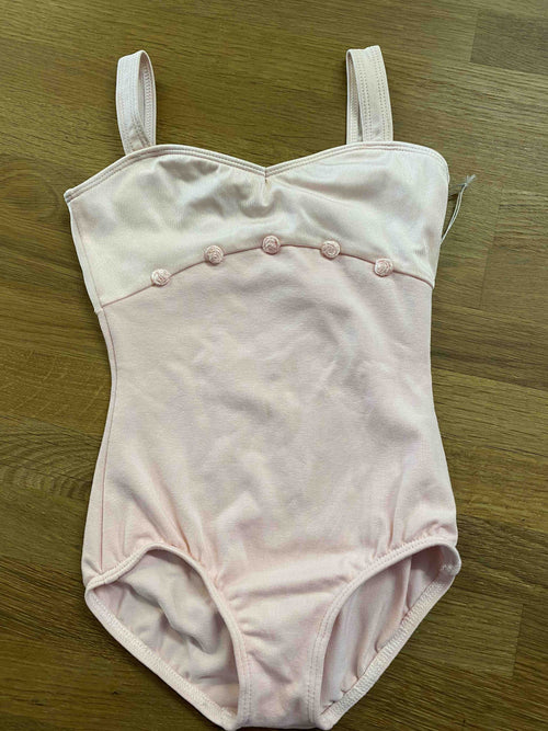 Bloch Taper Strap Leotard with Roses CL3207