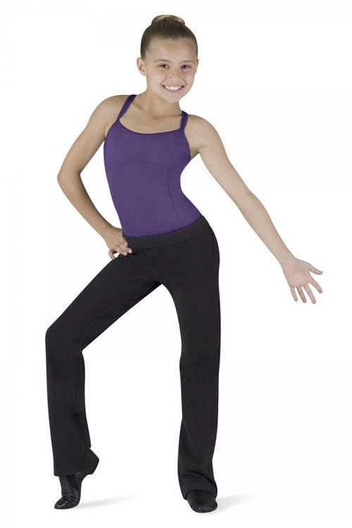 Bloch Round Waist Jazz Pants Childs CP3648