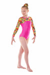 Tappers & Pointers Long Sleeve Lycra Cosmic Leotard GYM/19