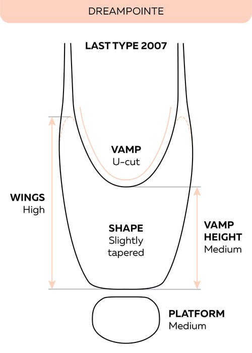 Grishko DreamPointe Pointe Shoe MF