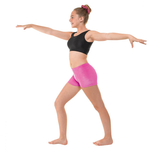 Tappers and Pointers Velour Hipster Shorts