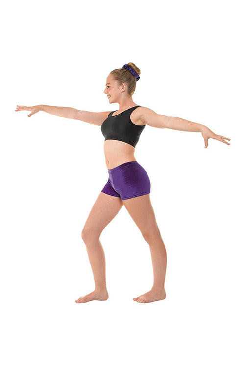 Tappers and Pointers Velour Hipster Shorts