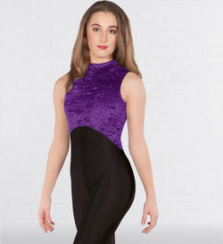 IDS Velour High Neck Catsuit Q72