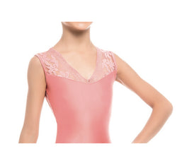 So Danca Shimmer Microfiber Lace Leotard