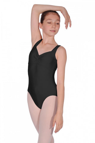 Roch Valley Sleeveless Ruched Front Leotard