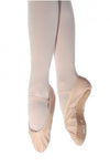 Roch Valley White Satin Full Sole Ballet Shoe