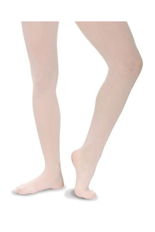 Capezio Self Knit Waistband Footed Tights 1915