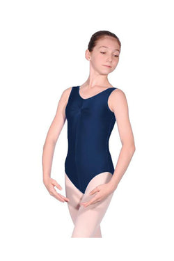 Roch Valley Sleeveless Ruched Front Leotard
