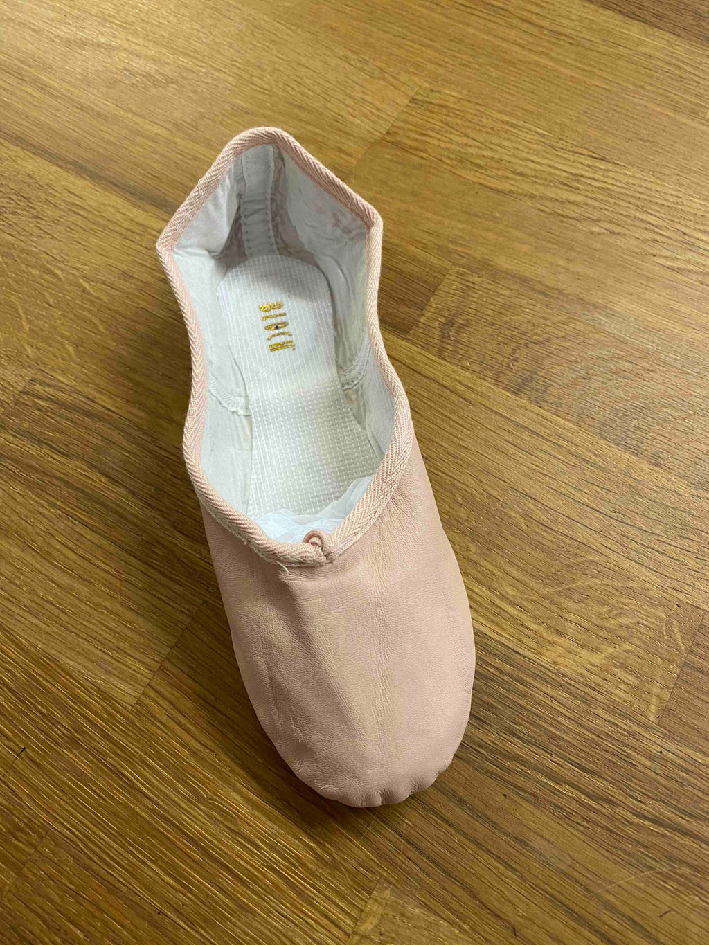 Bloch Pink Leather Split Sole Ballet Shoe S0202