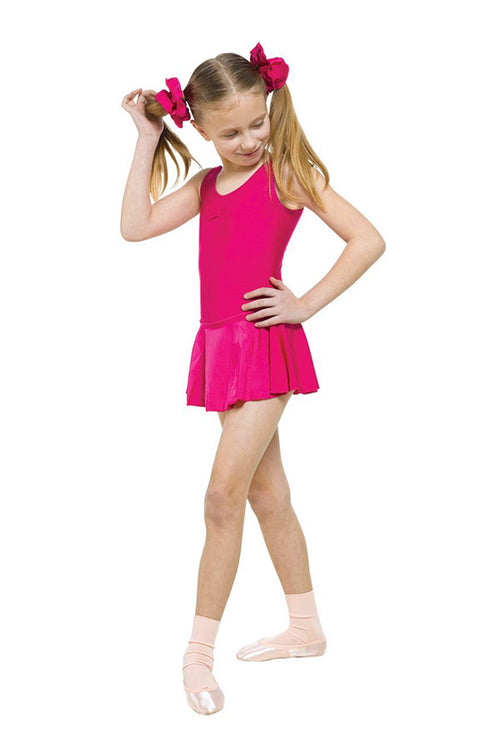 Tappers & Pointers Shiny Lycra Skirted Leotard