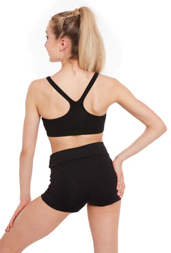 So Danca Cotton Racer Back Crop Top RDE-8032CT