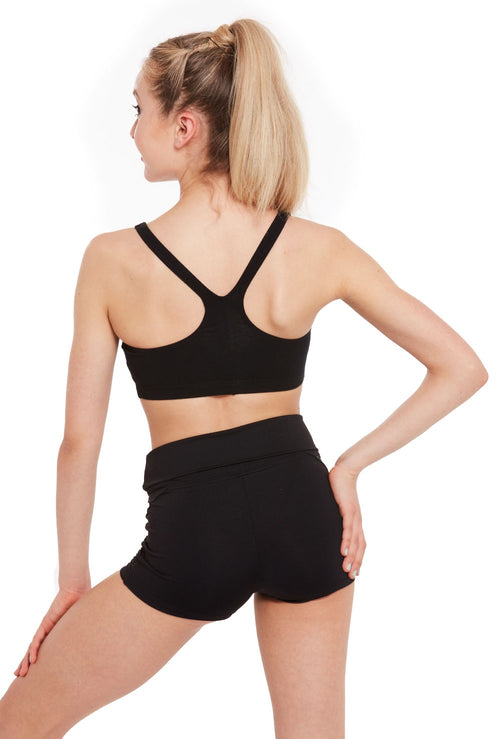 So Danca Cotton Racer Back Crop Top RDE-8032CT