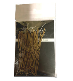 Tendu Matte Waved Bun Pins