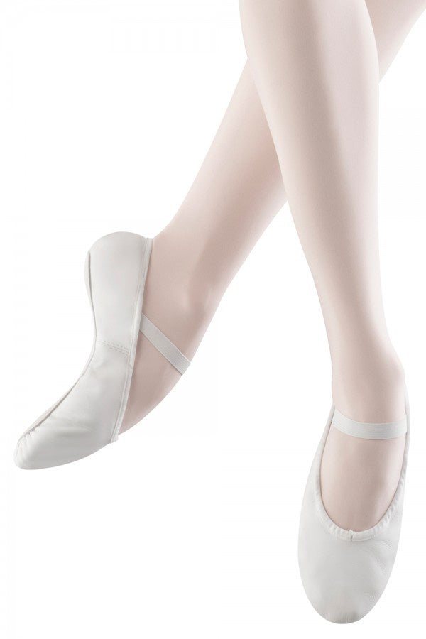 Bloch Leather Full Sole Ballet Shoe S0209 White