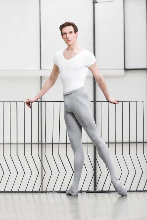 Wear Moi Solo Men's Cotton Footed Tights